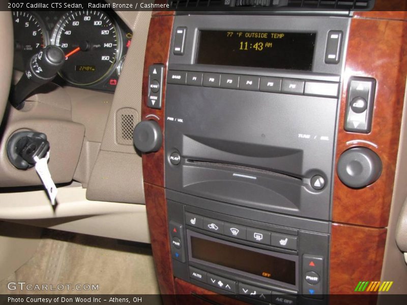 Radiant Bronze / Cashmere 2007 Cadillac CTS Sedan