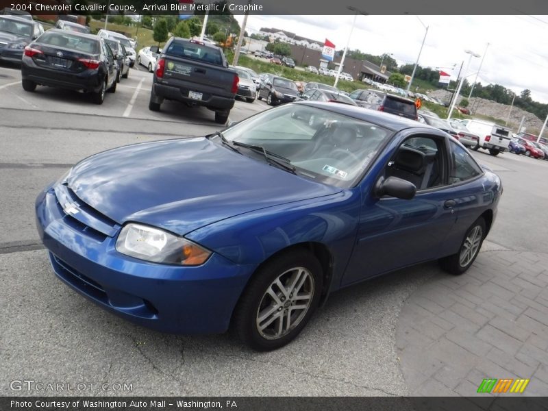 Arrival Blue Metallic / Graphite 2004 Chevrolet Cavalier Coupe