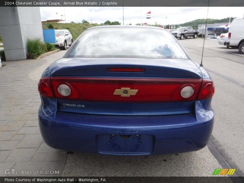 Arrival Blue Metallic / Graphite 2004 Chevrolet Cavalier Coupe