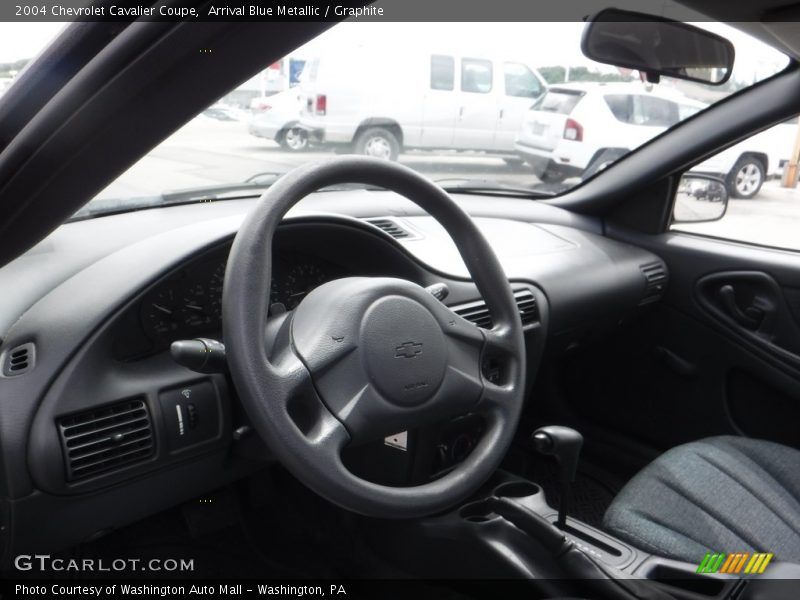Arrival Blue Metallic / Graphite 2004 Chevrolet Cavalier Coupe