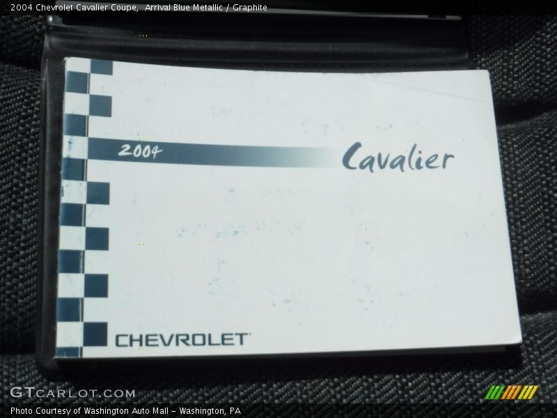Arrival Blue Metallic / Graphite 2004 Chevrolet Cavalier Coupe