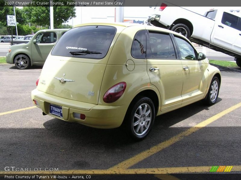 Pastel Yellow / Pastel Slate Gray 2007 Chrysler PT Cruiser Touring
