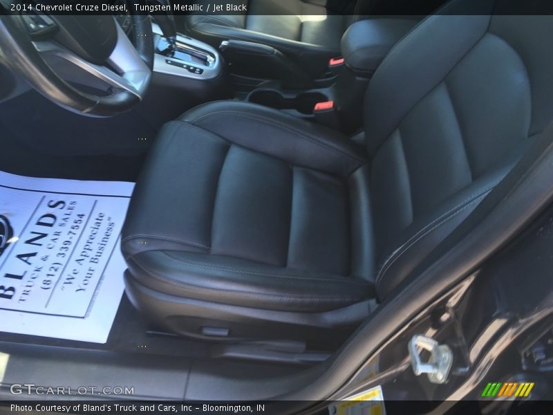 Tungsten Metallic / Jet Black 2014 Chevrolet Cruze Diesel