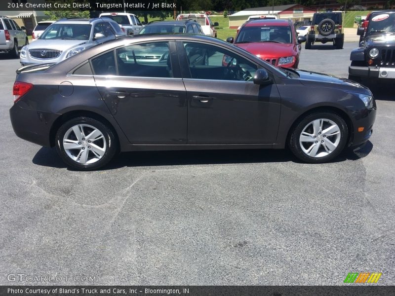 Tungsten Metallic / Jet Black 2014 Chevrolet Cruze Diesel