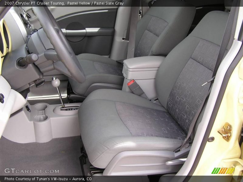 Pastel Yellow / Pastel Slate Gray 2007 Chrysler PT Cruiser Touring