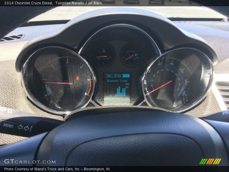 Tungsten Metallic / Jet Black 2014 Chevrolet Cruze Diesel