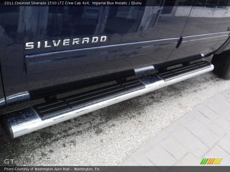Imperial Blue Metallic / Ebony 2011 Chevrolet Silverado 1500 LTZ Crew Cab 4x4