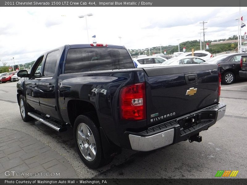 Imperial Blue Metallic / Ebony 2011 Chevrolet Silverado 1500 LTZ Crew Cab 4x4