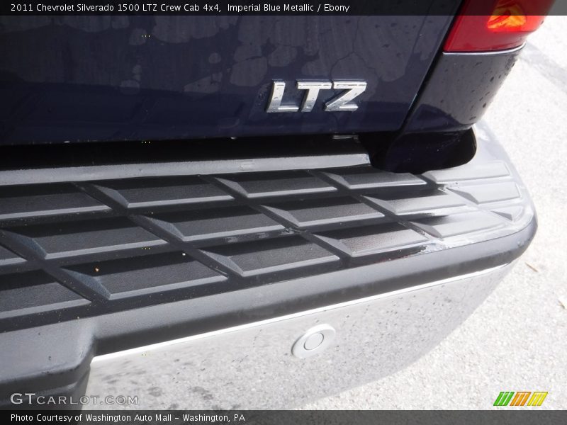 Imperial Blue Metallic / Ebony 2011 Chevrolet Silverado 1500 LTZ Crew Cab 4x4