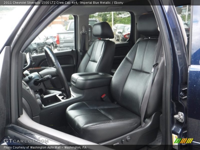 Imperial Blue Metallic / Ebony 2011 Chevrolet Silverado 1500 LTZ Crew Cab 4x4
