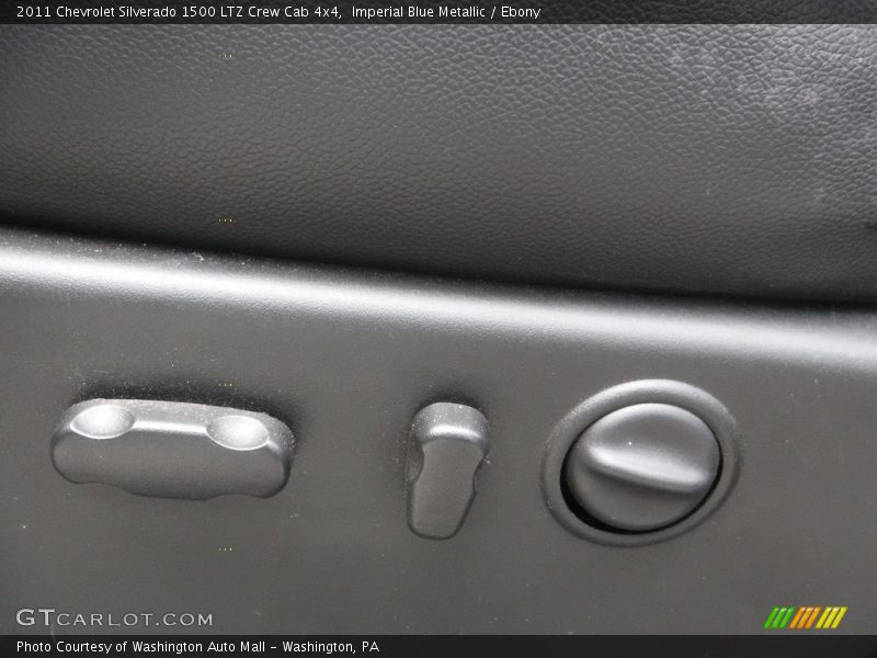 Imperial Blue Metallic / Ebony 2011 Chevrolet Silverado 1500 LTZ Crew Cab 4x4