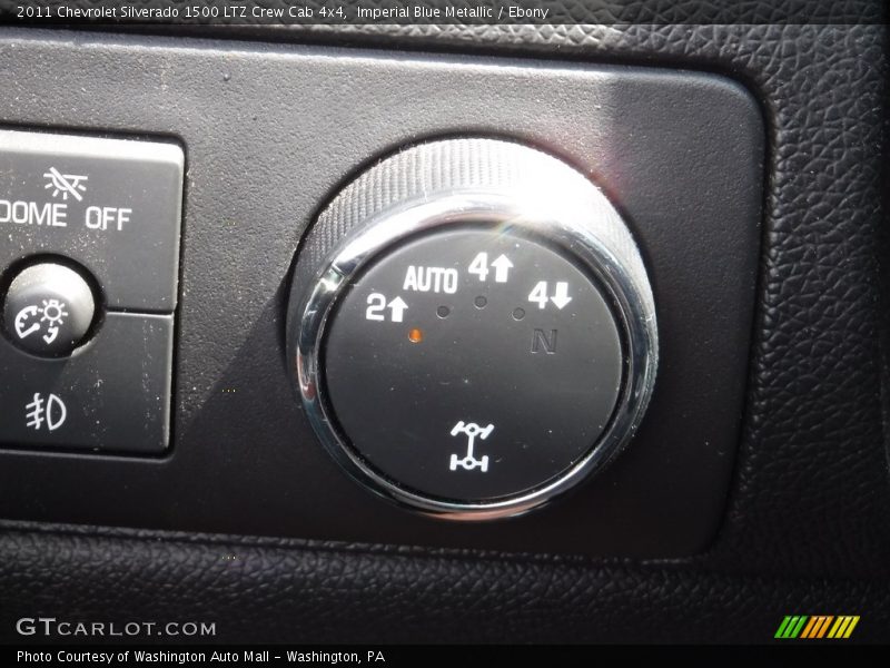 Imperial Blue Metallic / Ebony 2011 Chevrolet Silverado 1500 LTZ Crew Cab 4x4