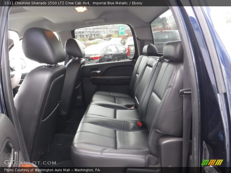 Imperial Blue Metallic / Ebony 2011 Chevrolet Silverado 1500 LTZ Crew Cab 4x4