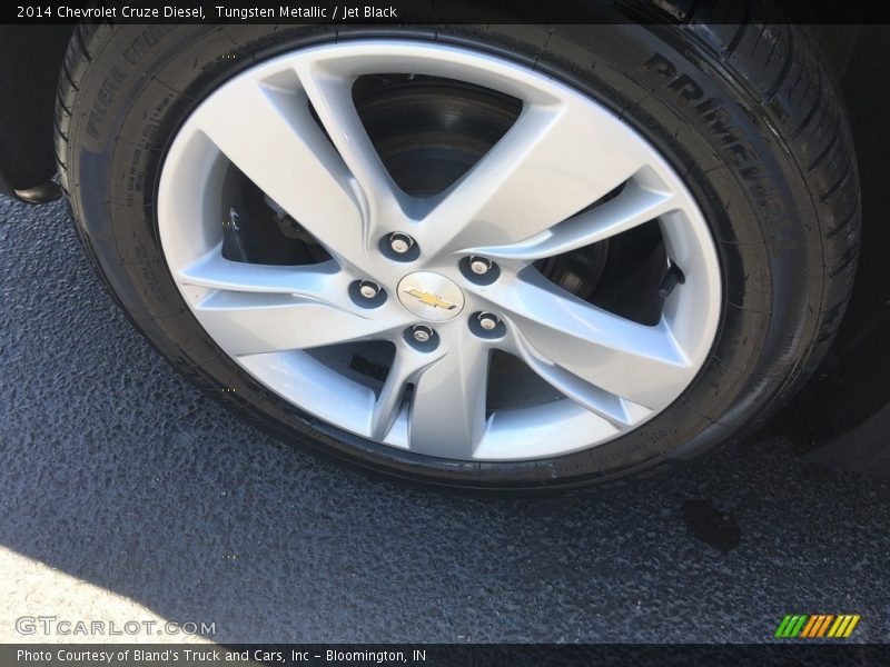 Tungsten Metallic / Jet Black 2014 Chevrolet Cruze Diesel