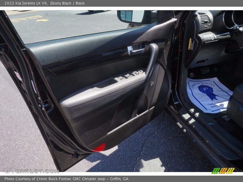 Ebony Black / Black 2013 Kia Sorento LX V6