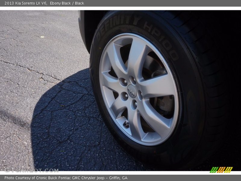 Ebony Black / Black 2013 Kia Sorento LX V6