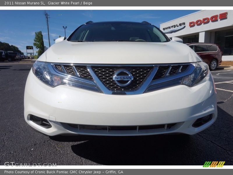 Glacier White Pearl / Beige 2011 Nissan Murano SL