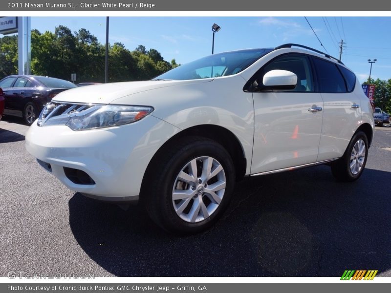 Glacier White Pearl / Beige 2011 Nissan Murano SL