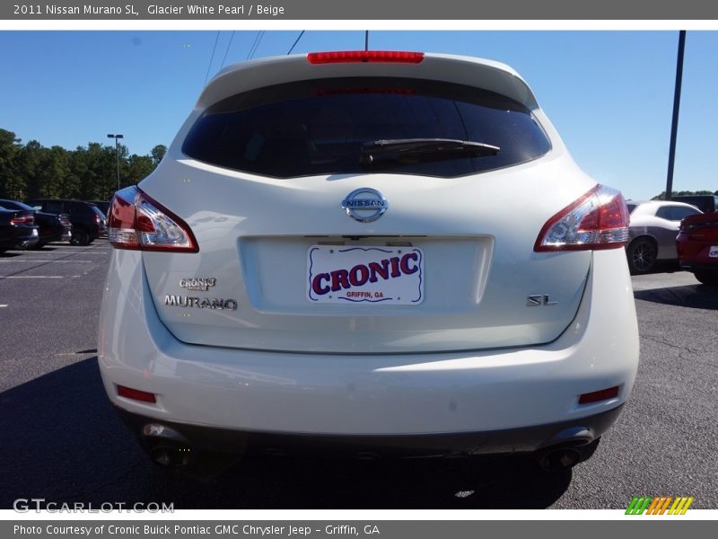 Glacier White Pearl / Beige 2011 Nissan Murano SL