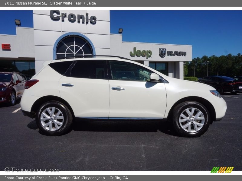 Glacier White Pearl / Beige 2011 Nissan Murano SL