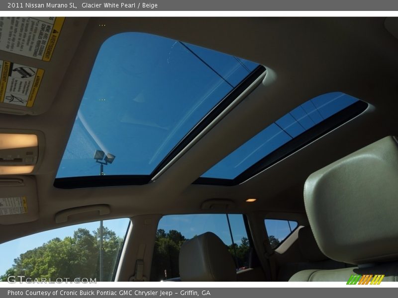 Glacier White Pearl / Beige 2011 Nissan Murano SL