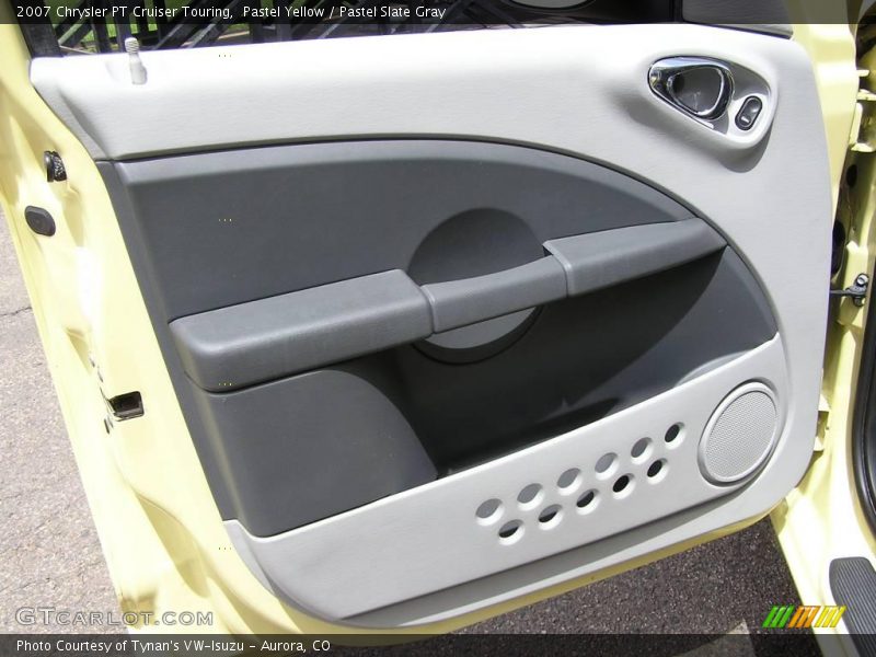 Pastel Yellow / Pastel Slate Gray 2007 Chrysler PT Cruiser Touring