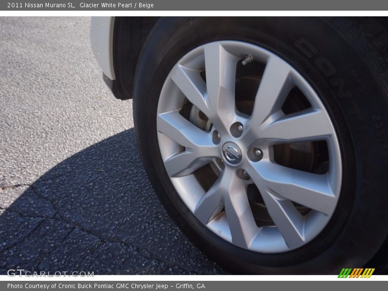Glacier White Pearl / Beige 2011 Nissan Murano SL