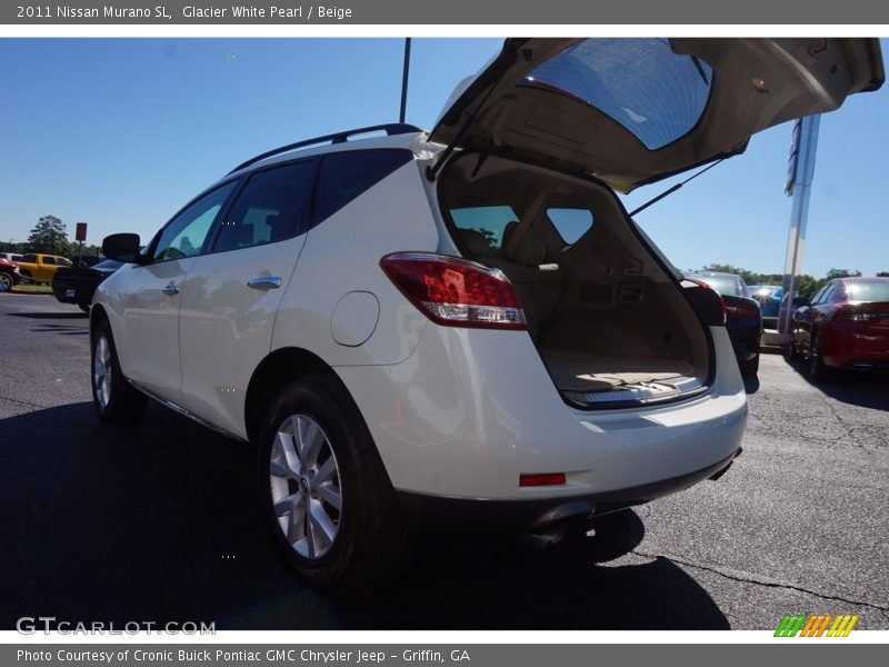 Glacier White Pearl / Beige 2011 Nissan Murano SL