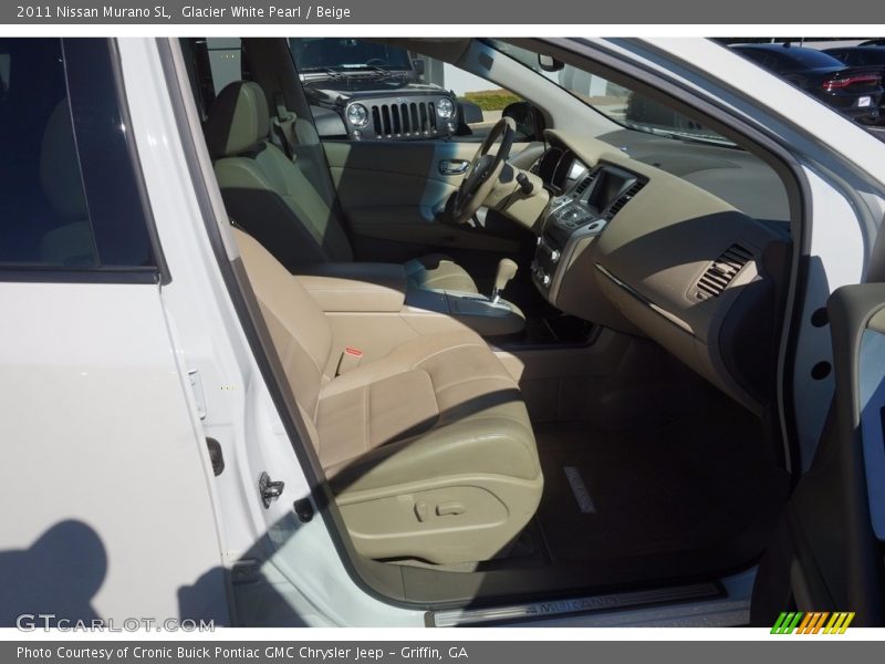 Glacier White Pearl / Beige 2011 Nissan Murano SL