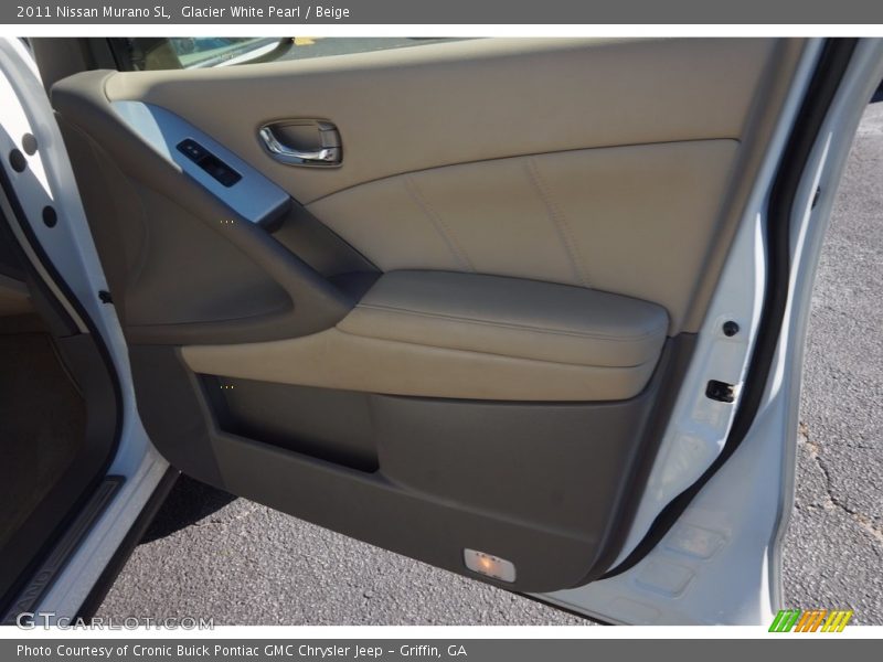 Glacier White Pearl / Beige 2011 Nissan Murano SL