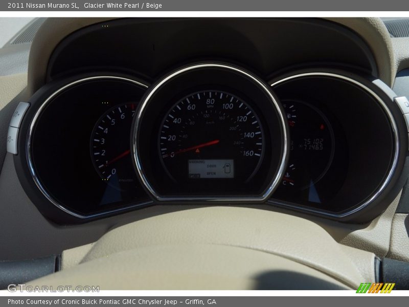 Glacier White Pearl / Beige 2011 Nissan Murano SL