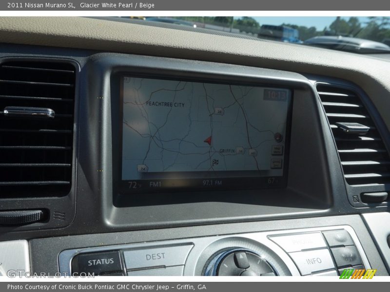 Glacier White Pearl / Beige 2011 Nissan Murano SL
