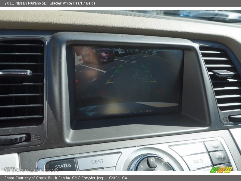 Glacier White Pearl / Beige 2011 Nissan Murano SL