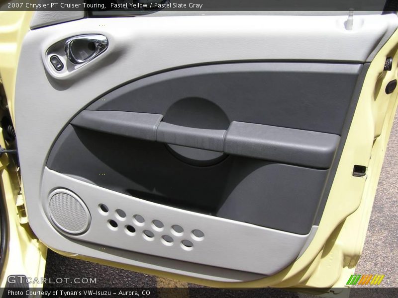 Pastel Yellow / Pastel Slate Gray 2007 Chrysler PT Cruiser Touring