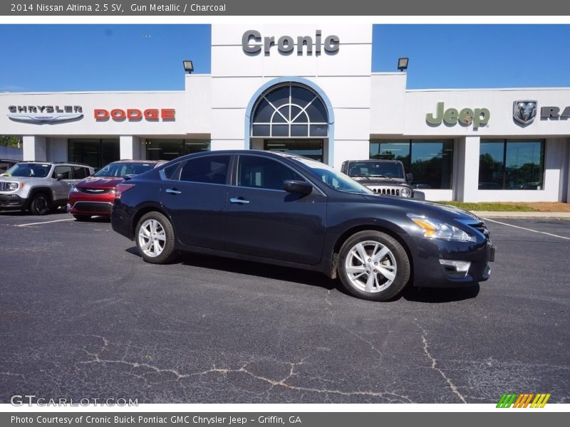Gun Metallic / Charcoal 2014 Nissan Altima 2.5 SV