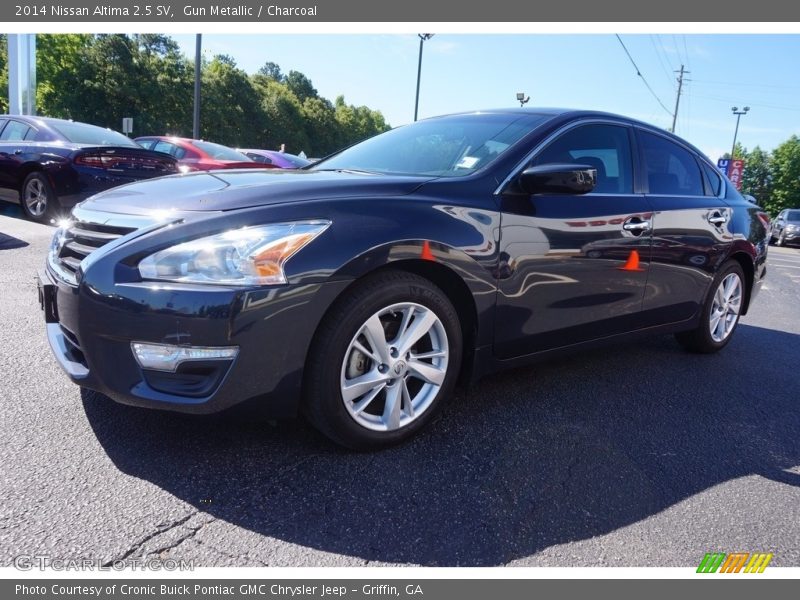 Gun Metallic / Charcoal 2014 Nissan Altima 2.5 SV