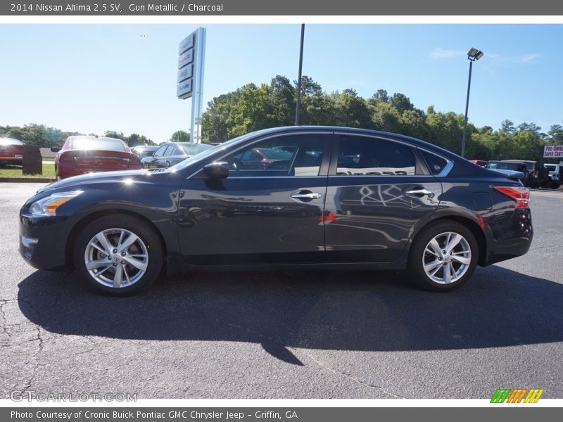 Gun Metallic / Charcoal 2014 Nissan Altima 2.5 SV