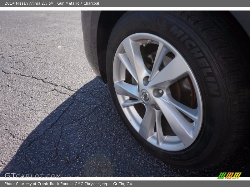 Gun Metallic / Charcoal 2014 Nissan Altima 2.5 SV