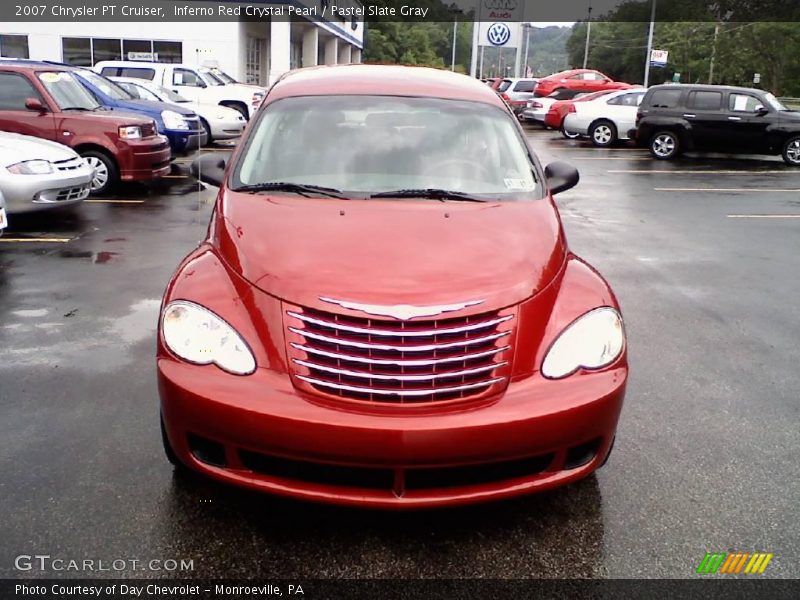 Inferno Red Crystal Pearl / Pastel Slate Gray 2007 Chrysler PT Cruiser