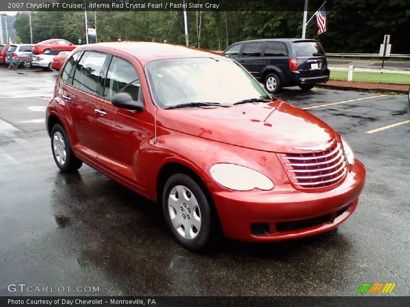 Inferno Red Crystal Pearl / Pastel Slate Gray 2007 Chrysler PT Cruiser