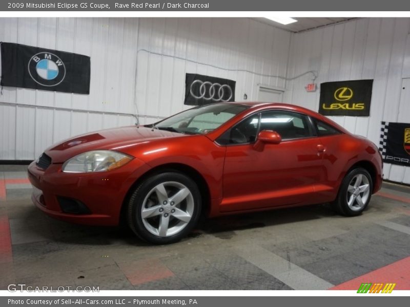 Rave Red Pearl / Dark Charcoal 2009 Mitsubishi Eclipse GS Coupe