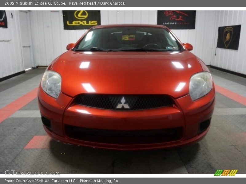 Rave Red Pearl / Dark Charcoal 2009 Mitsubishi Eclipse GS Coupe