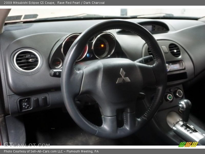 Rave Red Pearl / Dark Charcoal 2009 Mitsubishi Eclipse GS Coupe