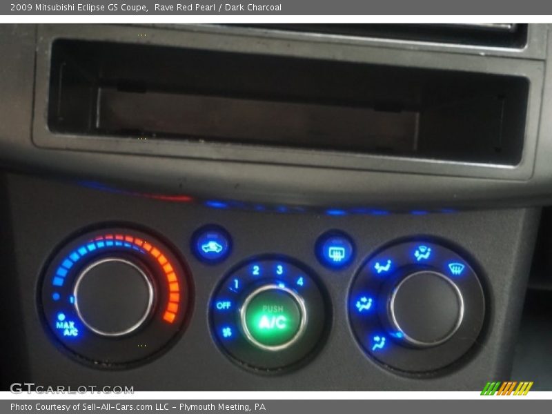 Rave Red Pearl / Dark Charcoal 2009 Mitsubishi Eclipse GS Coupe