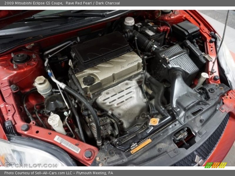 Rave Red Pearl / Dark Charcoal 2009 Mitsubishi Eclipse GS Coupe