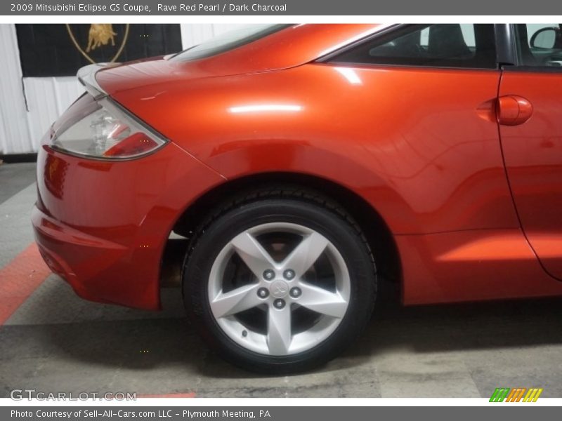 Rave Red Pearl / Dark Charcoal 2009 Mitsubishi Eclipse GS Coupe