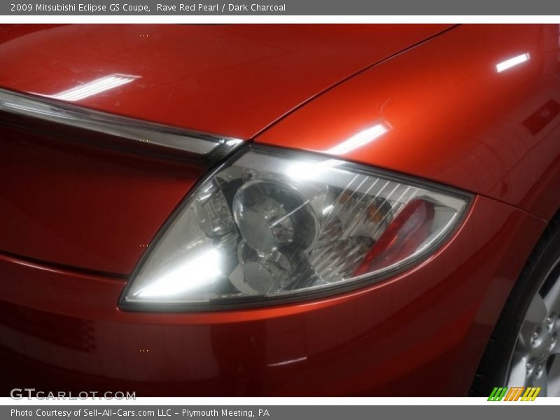 Rave Red Pearl / Dark Charcoal 2009 Mitsubishi Eclipse GS Coupe