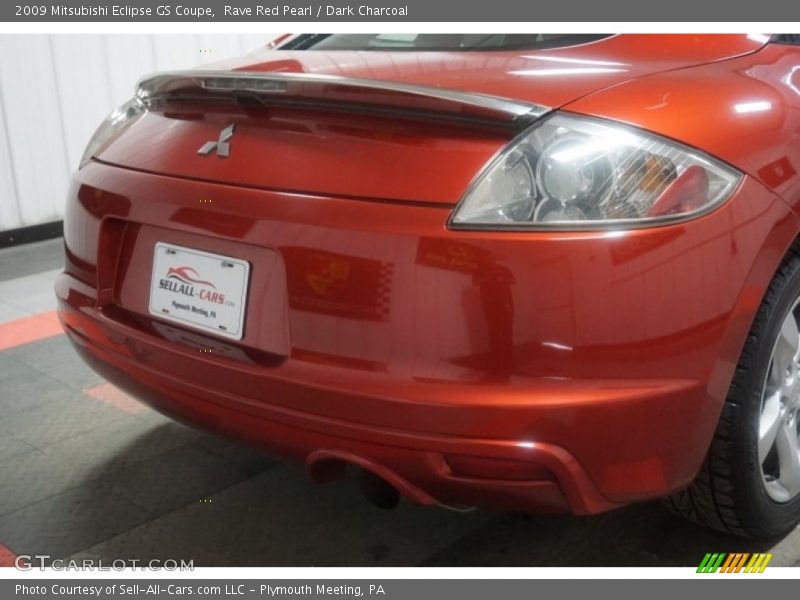 Rave Red Pearl / Dark Charcoal 2009 Mitsubishi Eclipse GS Coupe