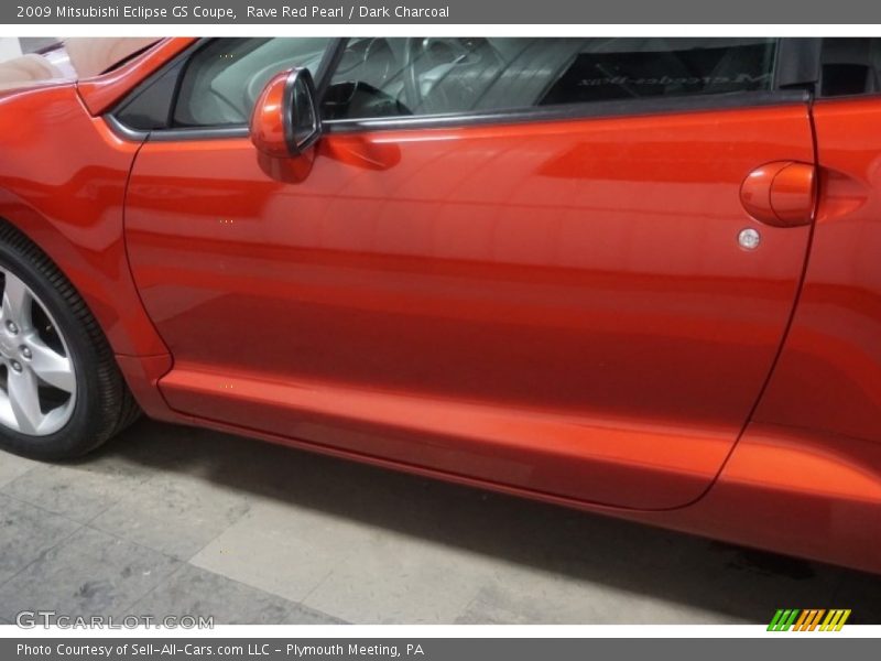 Rave Red Pearl / Dark Charcoal 2009 Mitsubishi Eclipse GS Coupe