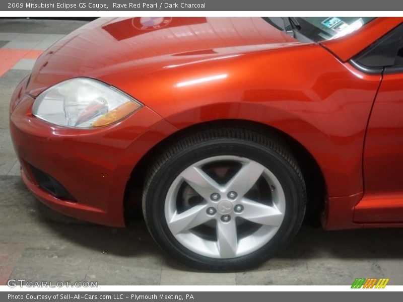 Rave Red Pearl / Dark Charcoal 2009 Mitsubishi Eclipse GS Coupe